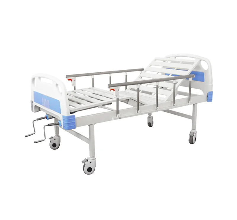Manual Medical Adjustable Bed Two Crank
