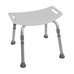 Deluxe Aluminum Shower Bench without Back | Bath Benches and Stools | Bath Safety | Products | Henyuan Medical