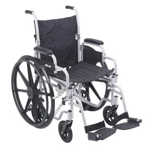 Poly-Fly High Strength, Lightweight Wheelchair/Flyweight Transport Chair Combo | Transport/Wheelchair Combination | Transport Chairs | Wheelchairs | Mobility | Products | Henyuan Medical
