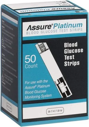 Platinum Blood Glucose Meter Test Strips - Henyuan Hospital Beds