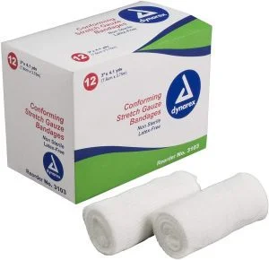 Dynarex Non-Sterile Stretch Gauze Bandages - Henyuan Hospital Beds