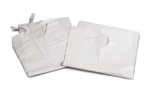 Disposable Tissue/Poly-Backed Adult Bibs - Henyuan Hospital Beds