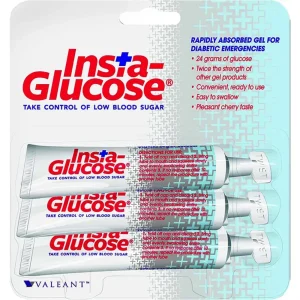 Insta-Glucose Oral Glucose Gel Tube - 3-Pack - Henyuan Hospital Beds