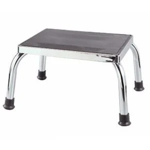 Chrome Heavy Duty Step Stool - Henyuan Hospital Beds
