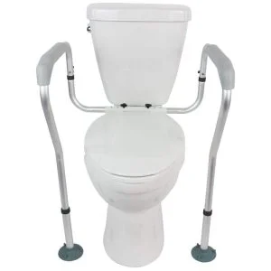 Vive Health Toilet Safety Rail | HomeCare Hospital Beds
