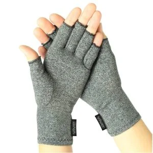 Vive Health Gray Arthritis Gloves | HomeCare Hospital Beds