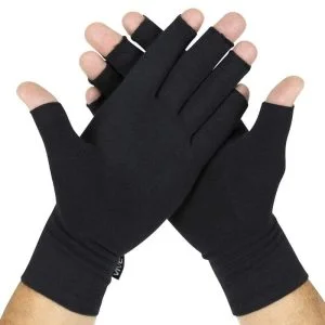 Vive Health Black Arthritis Gloves | HomeCare Hospital Beds