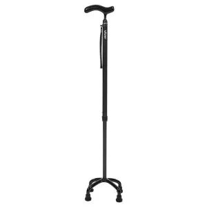 Vive Health Carbon Fiber Quad Cane | HomeCare Hospital Beds