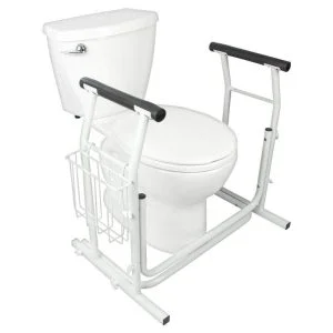 Vive Health Stand Alone Toilet Rail | HomeCare Hospital Beds