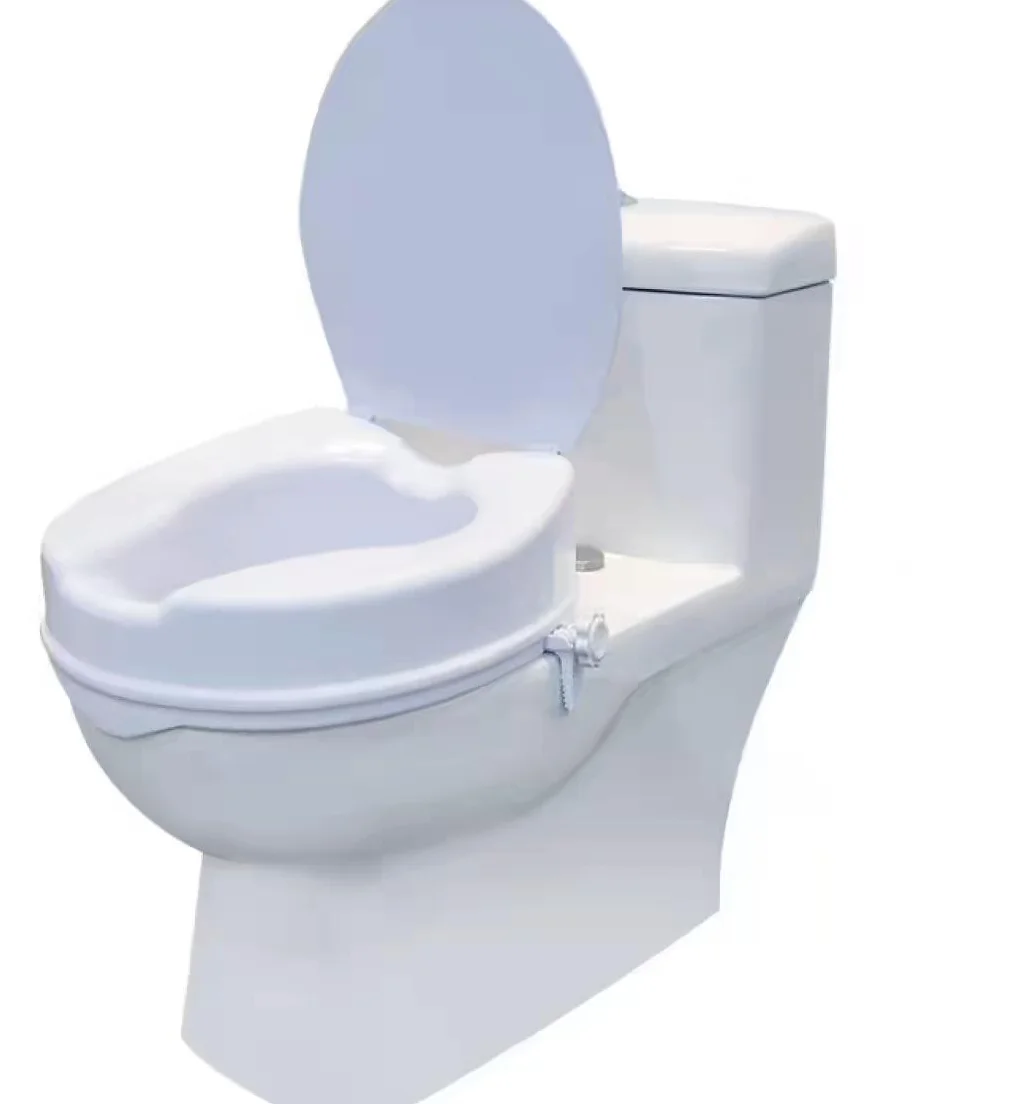 China Disabled Raised Toilet Seat Riser For Toilet factory and manufacturers | Henyuan Medical