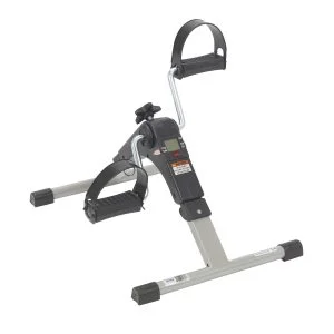 Drive Medical Folding Exercise Peddler with Electronic Display - Black