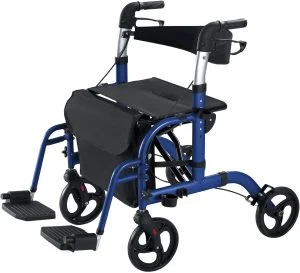 Vive Health Wheelchair Rollator | HomeCare Hospital Beds