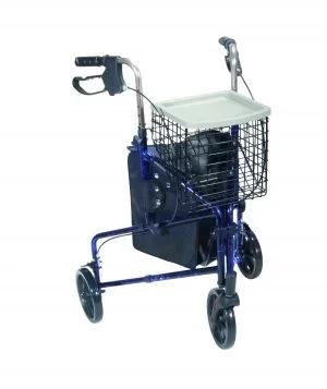 Drive Medical Deluxe 3 Wheel Aluminum Rollator Walker