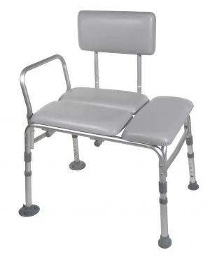 Drive Medical Padded Seat Transfer Bench | HomeCare Hospital Beds
