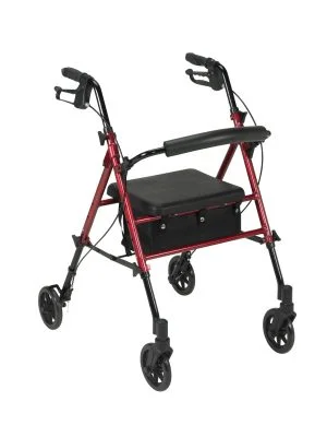 Drive Medical Adjustable Height Rollator Walker