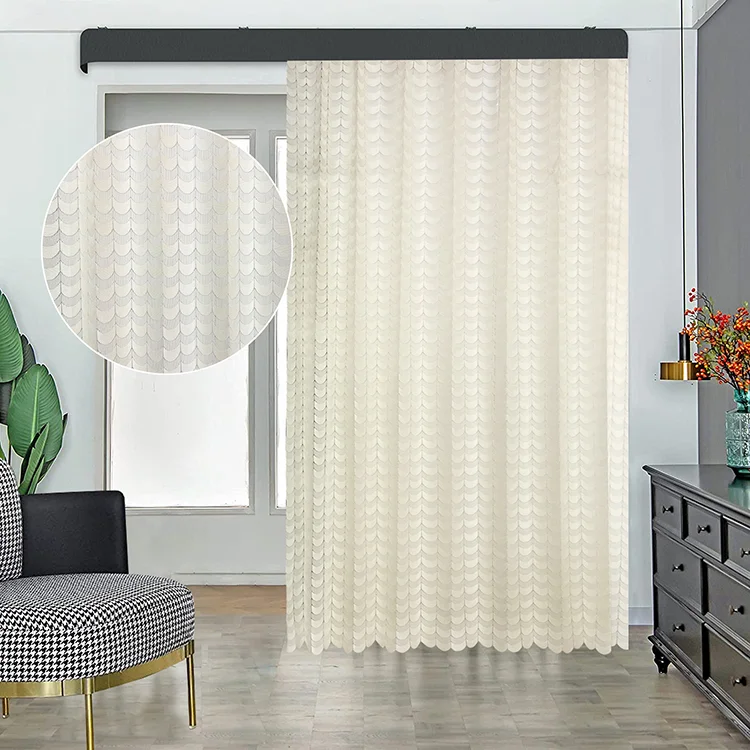 Suppliers In Wholesale Zebra Window Blackout Privacy Door Beige Divider Jacquard Moom Blind Vertical Lamellar Curtain Fabric, Factory